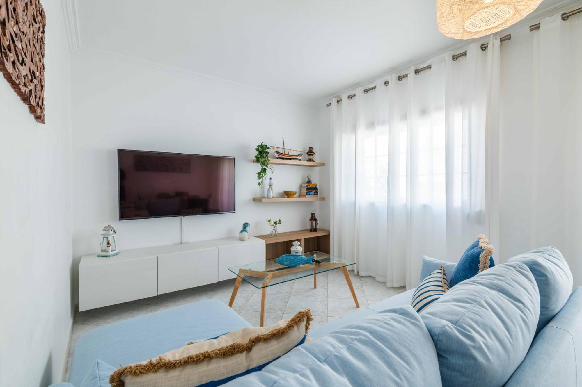 Апартаменты Flat With Ac, Wifi, Netflix, Balcony - 3 Min From The Beach Армасан-де-Пера Экстерьер фото